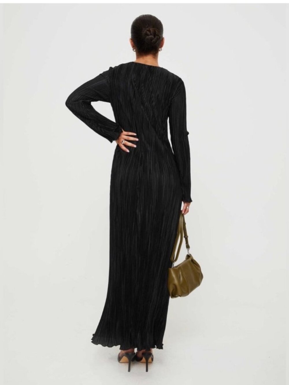 Princess Polly Women's Black Dress - Picture 2 of 5